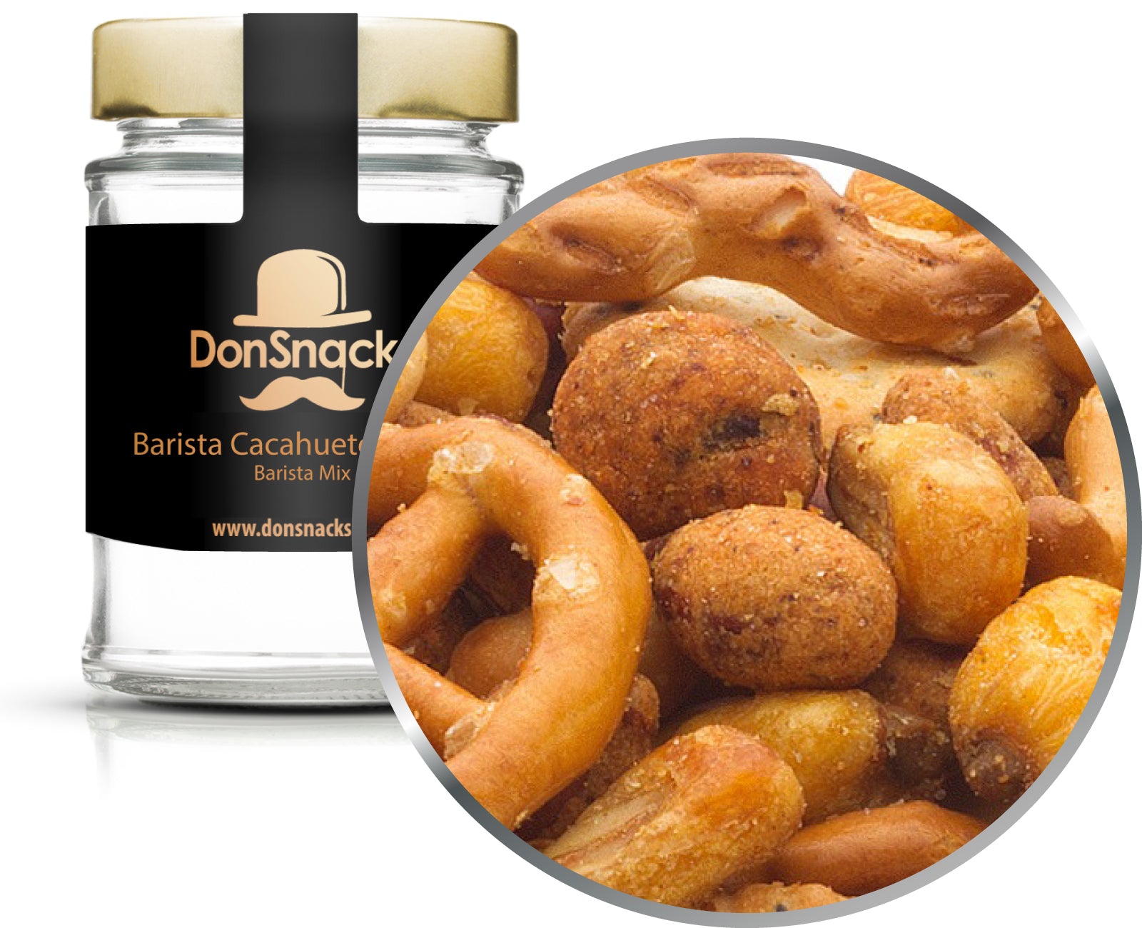 Barista Cacahuete Pretzel