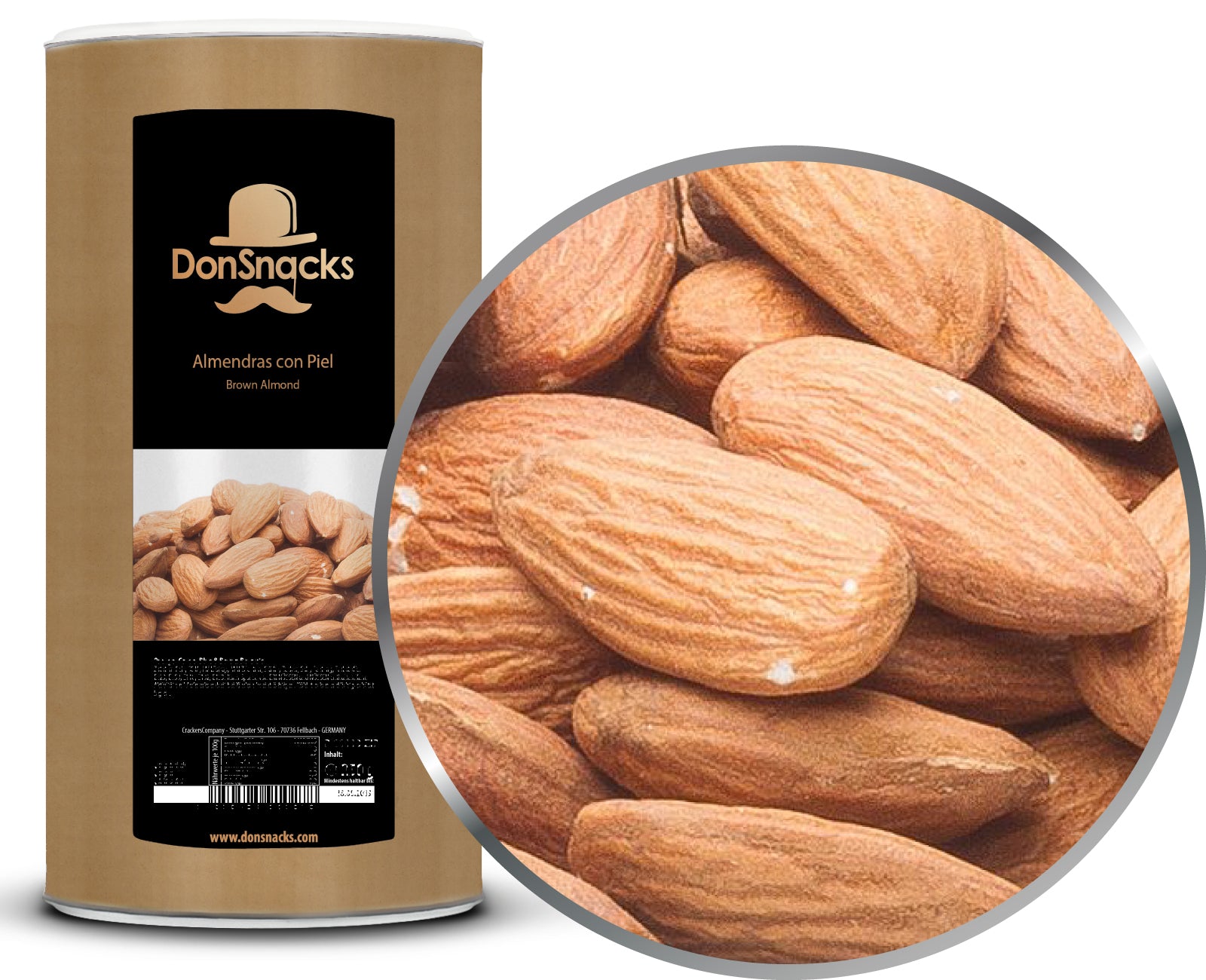 Almendras con Piel