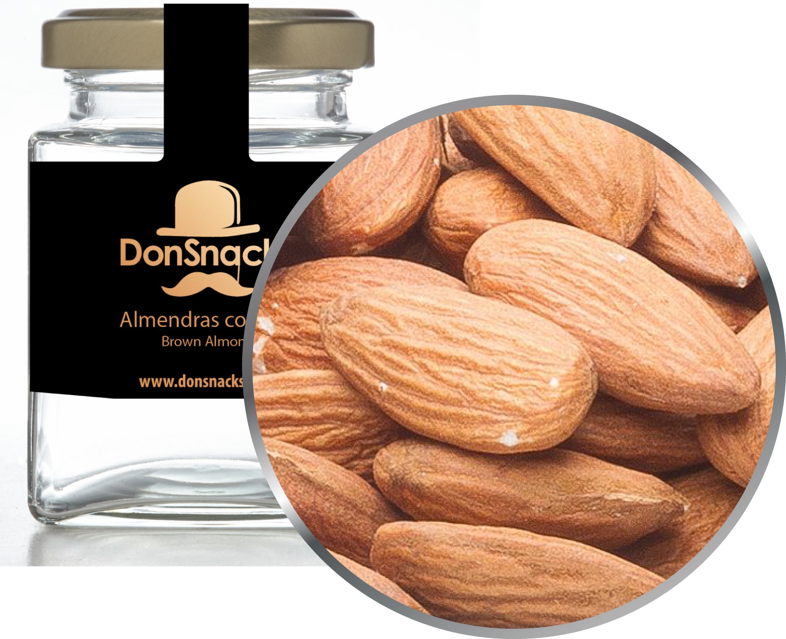 Almendras con Piel