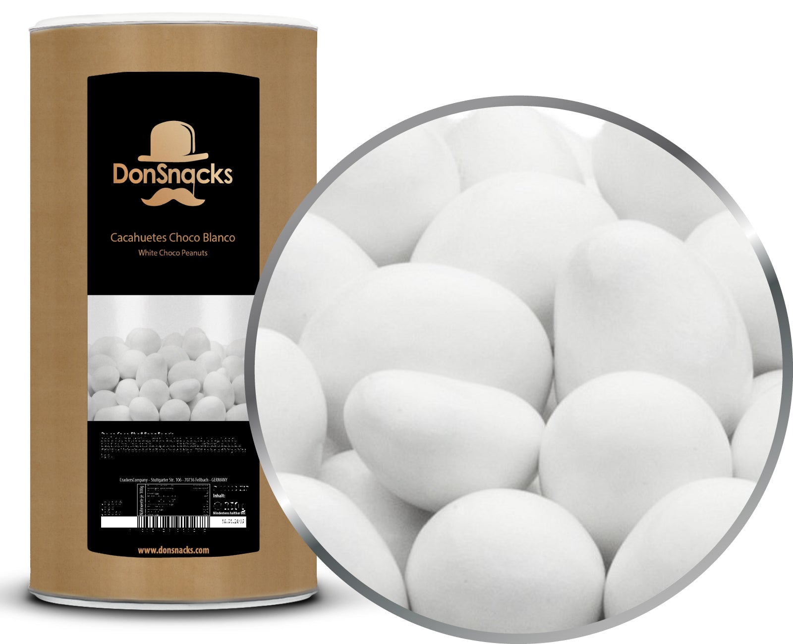 Cacahuetes Choco Blanco
