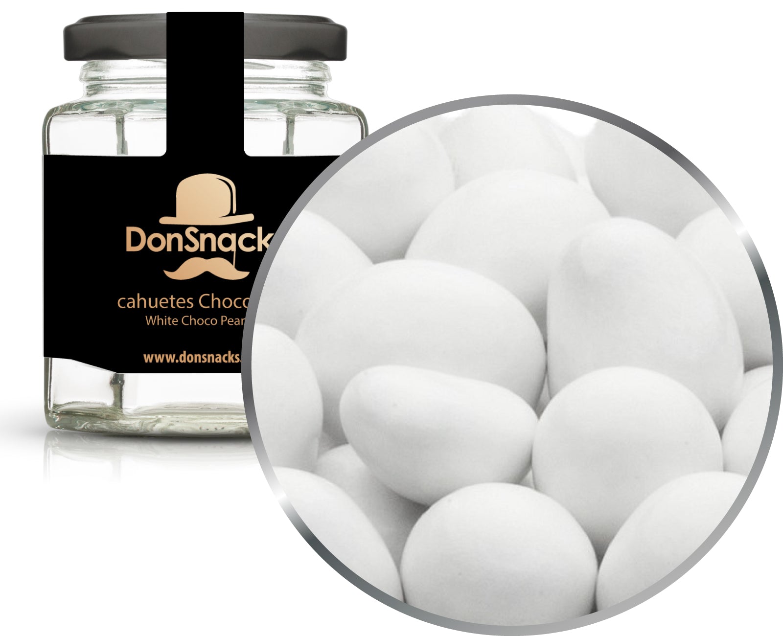 Cacahuetes Choco Blanco