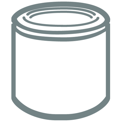Lata composite pequeña